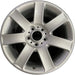 17" BMW 320i 01-05 , 17x8 , 7 spoke, exposed lug nuts, flat spoke Original OEM - Front View