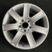 17" BMW 320i 01-05 , 17x8 , 7 spoke, exposed lug nuts, flat spoke Original OEM - Angle View
