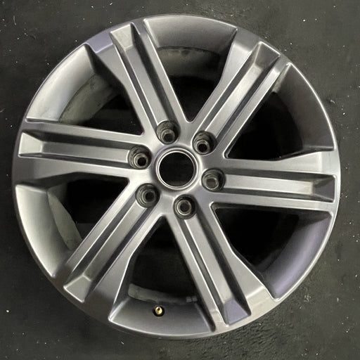 20" FORD F150 PICKUP 21-23 20x8.5, 6 spoke, , gray Original OEM Wheel Rim - Angle View