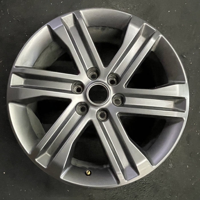 20" FORD F150 PICKUP 21-23 20x8.5, 6 spoke, , gray Original OEM Wheel Rim - Angle View