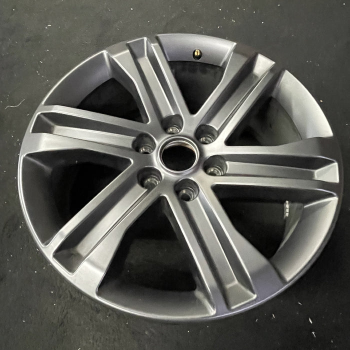 20" FORD F150 PICKUP 21-23 20x8.5, 6 spoke, , gray Original OEM Wheel Rim - Close-Up Detail