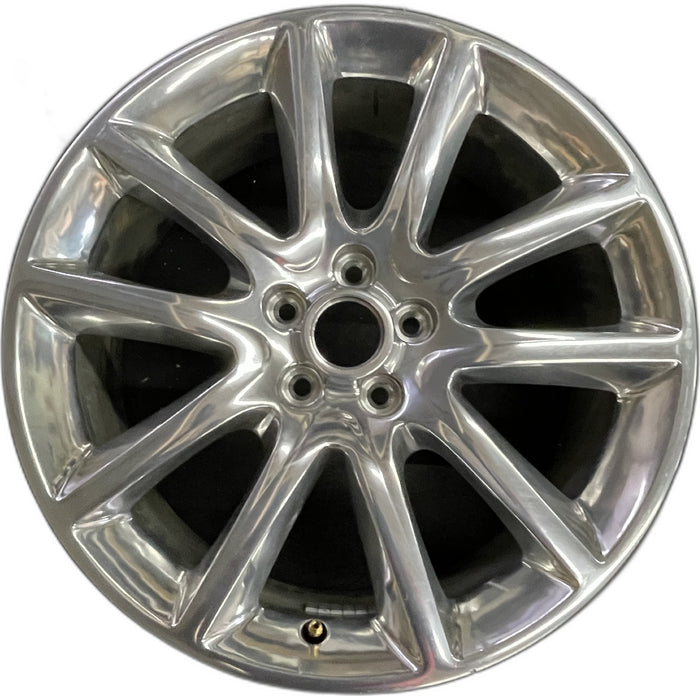 19" MKZ 13-14 19x8 , 10 spoke Original OEM Wheel Rim - Front View