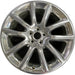 19" MKZ 13-14 19x8 , 10 spoke Original OEM Wheel Rim - Front View