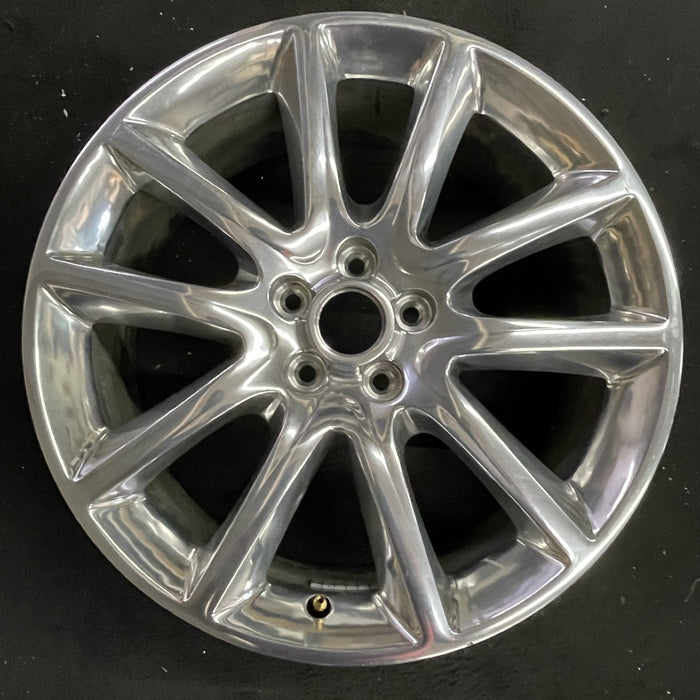 19" MKZ 13-14 19x8 , 10 spoke Original OEM Wheel Rim - Angle View