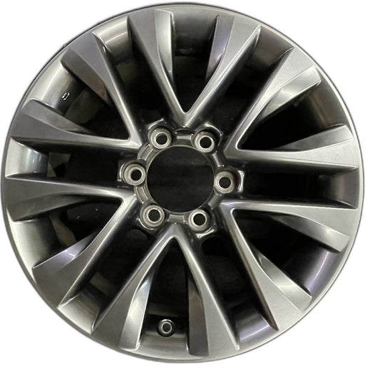 18" LEXUS GX460 17 18x7.5 alloy 6 spoke split spoke V spoke gunmetal Original - Front View