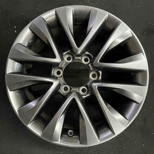18" LEXUS GX460 17 , , split spoke , gunmetal Original OEM Wheel Rim - CHARCOAL - Additional View