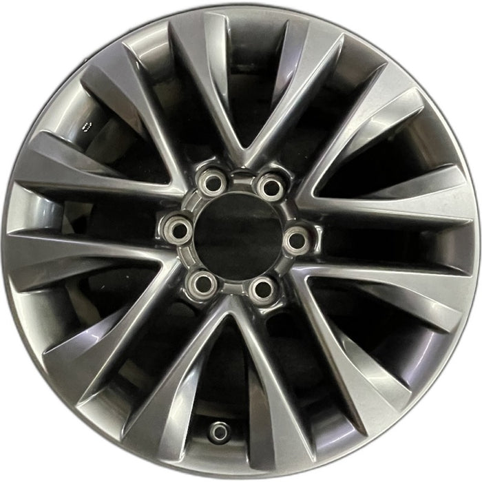 18" LEXUS GX460 17 18x7.5 alloy 6 spoke split spoke V spoke gunmetal Original - Front View