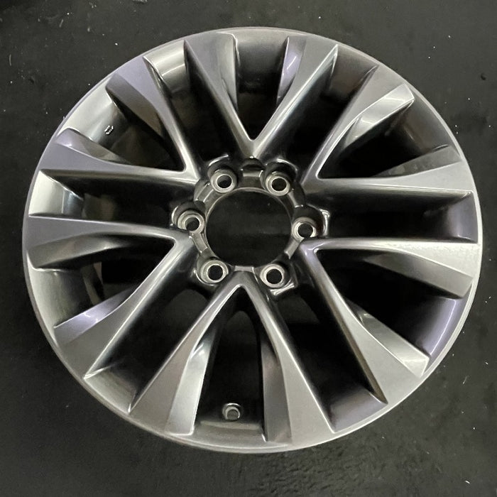 18" LEXUS GX460 17 18x7.5 alloy 6 spoke split spoke V spoke gunmetal Original - View 7