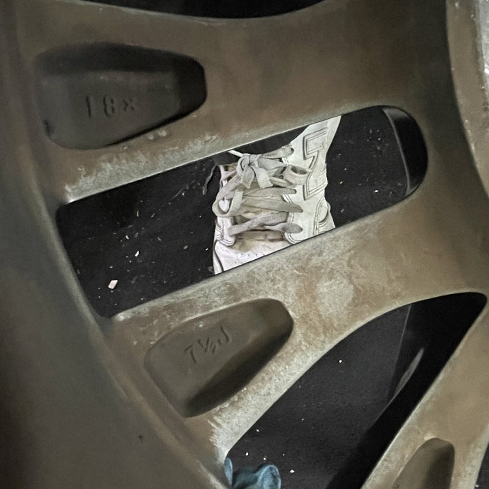 18" LEXUS GX460 17 18x7.5 alloy 6 spoke split spoke V spoke gunmetal Original OEM Wheel Rim