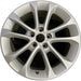 17" FUSION 19 17x7.5, aluminum, 10 spoke , w/flared spoke ends, Original OEM - Front View