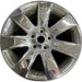 18" ALLURE 10 18x8, , chrome Original OEM Wheel Rim - Front View