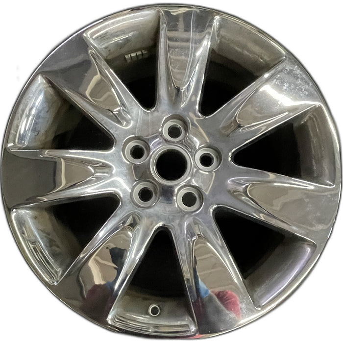 18" ALLURE 10 18x8, , chrome Original OEM Wheel Rim - Front View