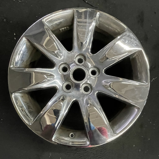 18" ALLURE 10 18x8, , chrome Original OEM Wheel Rim - Angle View