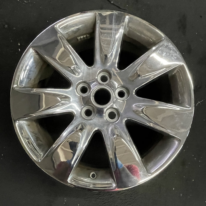 18" ALLURE 10 18x8, , chrome Original OEM Wheel Rim - Angle View