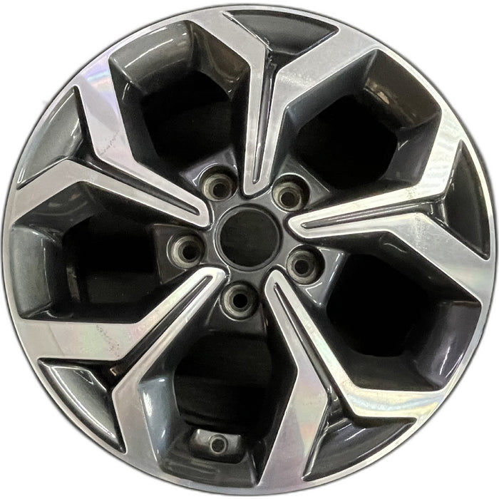 16" FORTE 19-20 16x6.5 Original OEM Wheel Rim - Front View