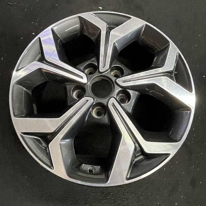 16" FORTE 19-20 16x6.5 Original OEM Wheel Rim - Side Profile