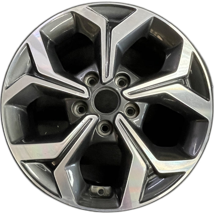 16" FORTE 19-20 16x6.5 Original OEM Wheel Rim - Front View