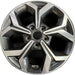16" FORTE 19-20 16x6.5 Original OEM Wheel Rim - Front View