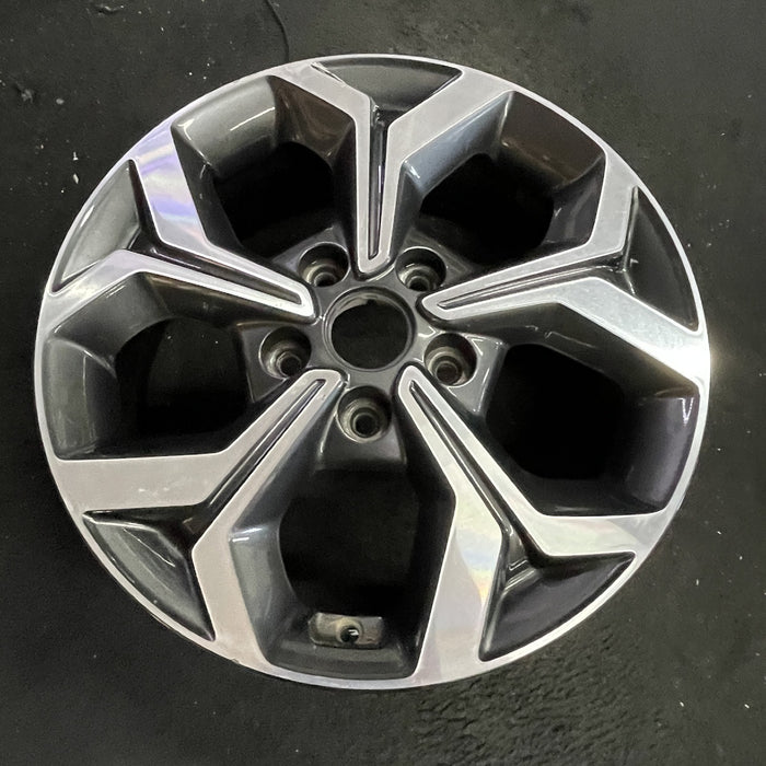 16" FORTE 19-20 16x6.5 Original OEM Wheel Rim - Side Profile