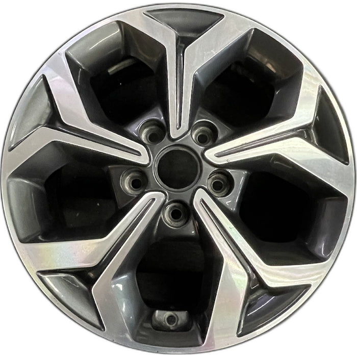 16" FORTE 19-20 16x6.5 Original OEM Wheel Rim - Front View