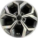 16" FORTE 19-20 16x6.5 Original OEM Wheel Rim - Front View