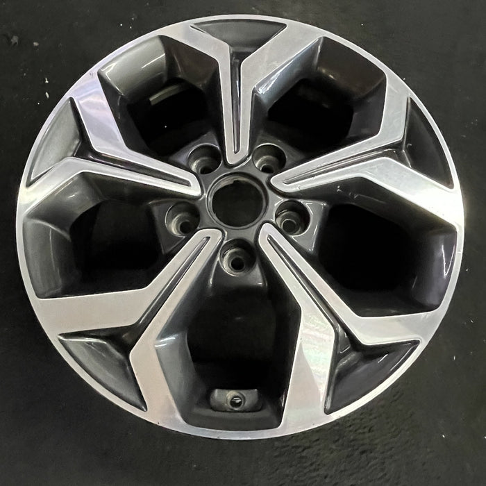 16" FORTE 19-20 16x6.5 Original OEM Wheel Rim - Side Profile