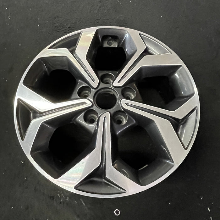 16" FORTE 19-20 16x6.5 Original OEM Wheel Rim - Close-Up Detail