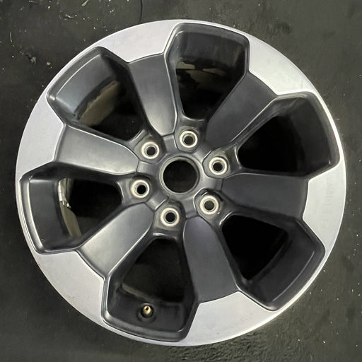 18" DODGE 1500 PICKUP 19-21 , 18x8 , , 6 spoke, opt WBT Original OEM Wheel Rim - Angle View