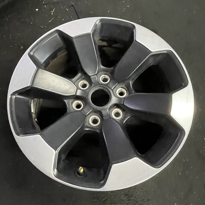 18" DODGE 1500 PICKUP 19-21 , 18x8 , , 6 spoke, opt WBT Original OEM Wheel Rim - Side Profile