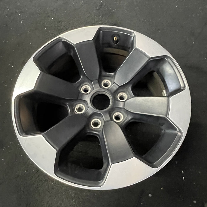 18" DODGE 1500 PICKUP 19-21 , 18x8 , , 6 spoke, opt WBT Original OEM Wheel Rim - Close-Up Detail