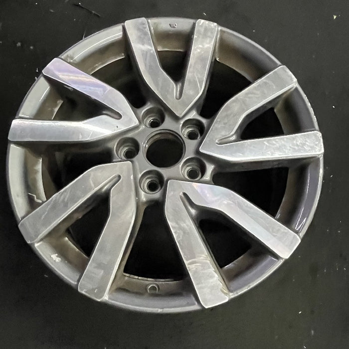 18" PILOT 19 18x8 alloy 5 V spoke factory installed w/machined face Original - View 7