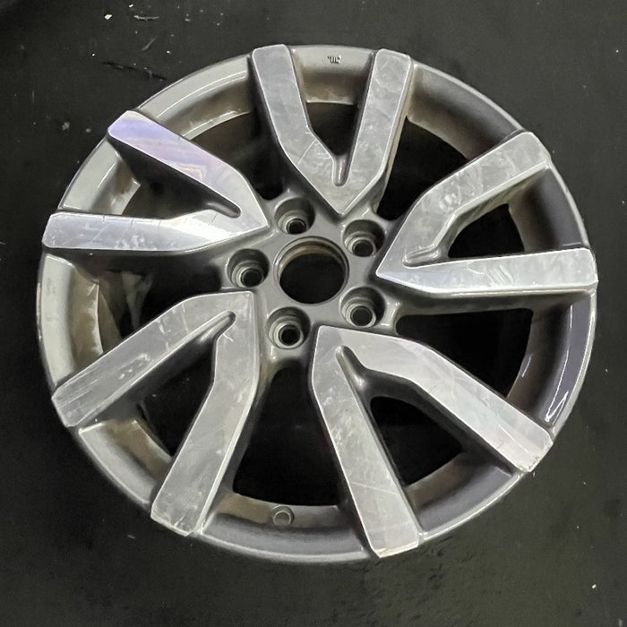 18" PILOT 19 18x8 alloy 5 V spoke factory installed w/machined face Original - View 7