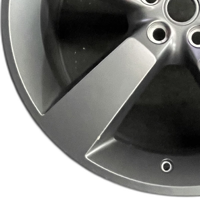 22" DEFENDER 22-24 22x9 5 spoke dark gray Original OEM Wheel Rim - Back View