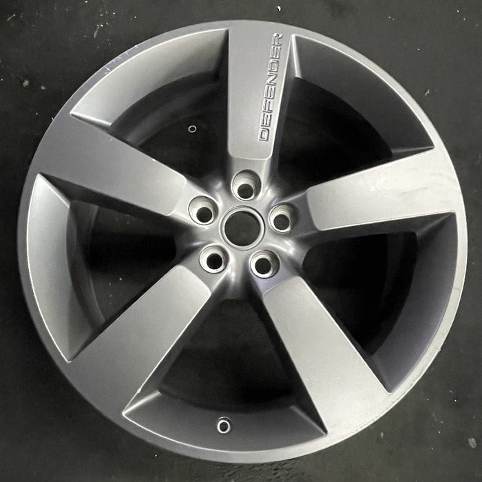 22" DEFENDER 22-24 22x9 5 spoke dark gray Original OEM Wheel Rim - Additional View