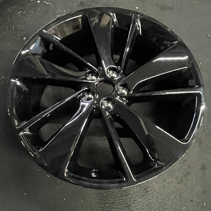 20" F-PACE 21-25 20x8.5 , 10 spoke Original OEM Wheel Rim - Side Profile