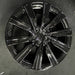 22" RANGE ROVER 22 , 22x9.5, 10 spoke, gloss black Original OEM Wheel Rim - Angle View