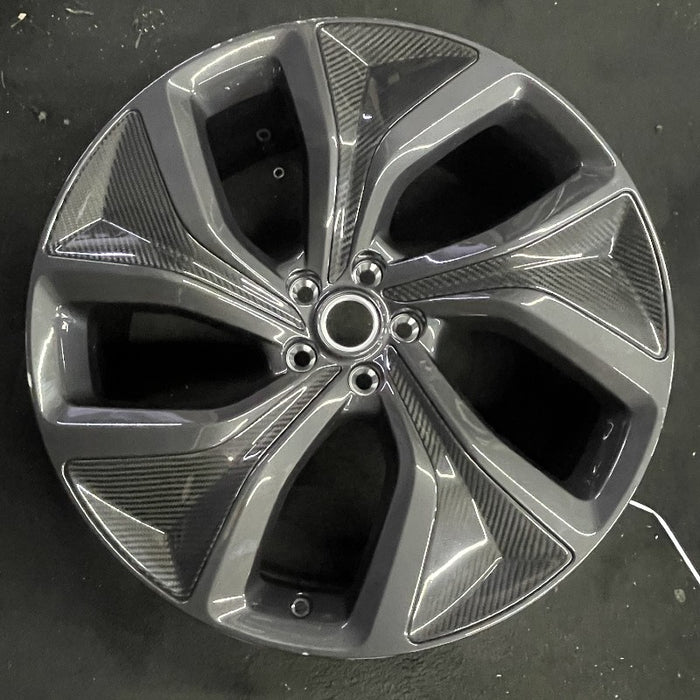 23" RANGE ROVER SPORT 24 23x9.5 aluminum 5 spoke dark gray Original OEM Wheel Rim