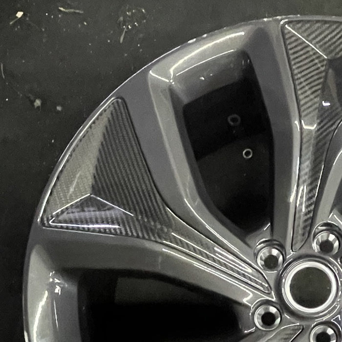 23" RANGE ROVER SPORT 24 23x9.5 aluminum 5 spoke dark gray Original OEM Wheel Rim