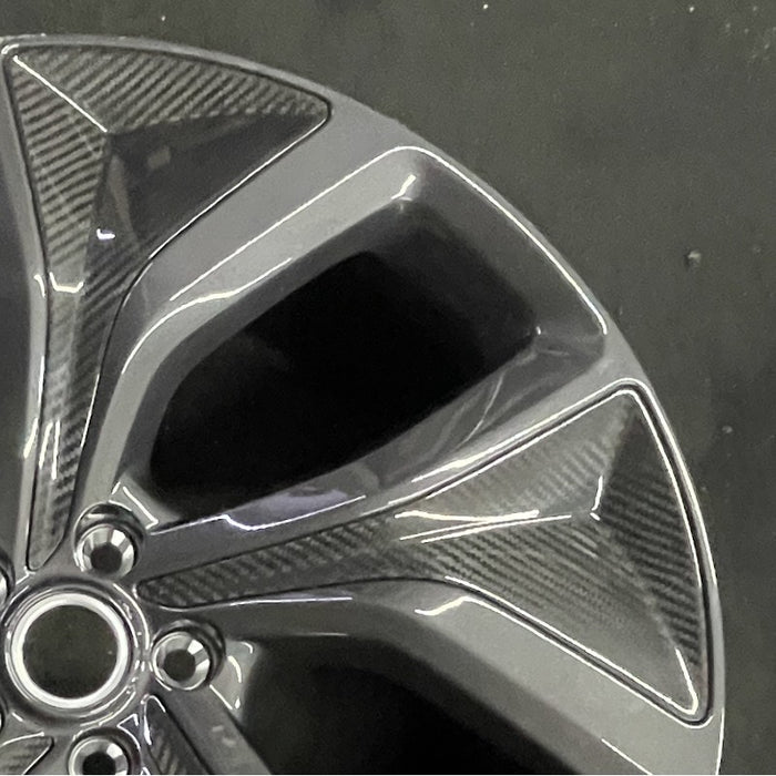 23" RANGE ROVER SPORT 24 23x9.5 aluminum 5 spoke dark gray Original OEM Wheel Rim