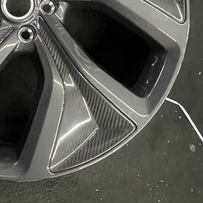 23" RANGE ROVER SPORT 24 23x9.5 aluminum 5 spoke dark gray Original OEM Wheel Rim