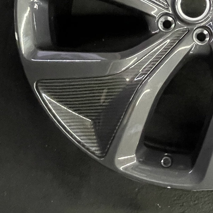 23" RANGE ROVER SPORT 24 23x9.5 aluminum 5 spoke dark gray Original OEM Wheel Rim