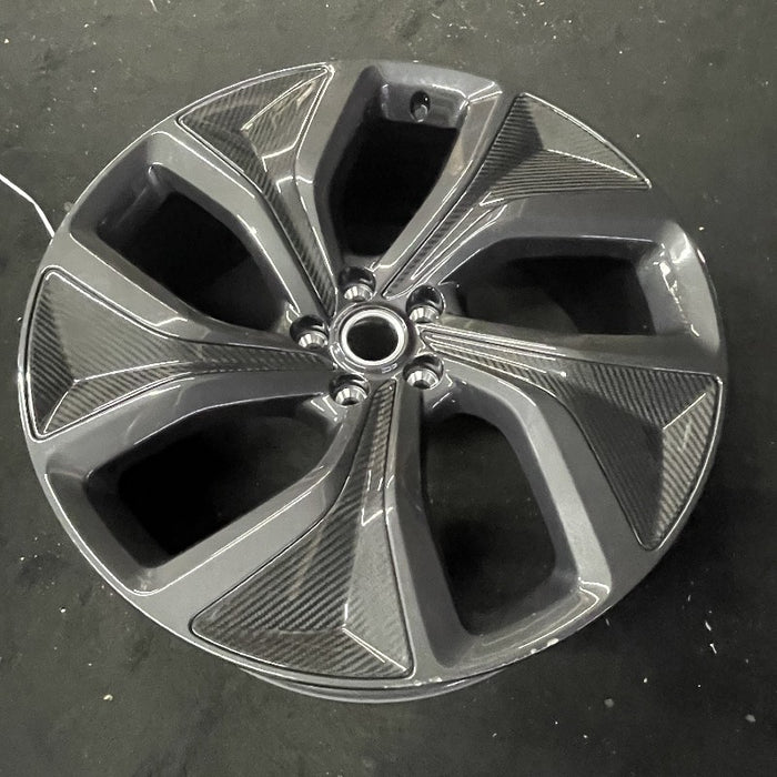 23" RANGE ROVER SPORT 24 23x9.5 aluminum 5 spoke dark gray Original OEM Wheel Rim