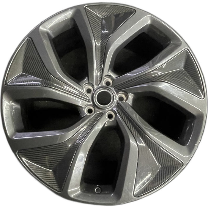 23" RANGE ROVER SPORT 24 23x9.5 aluminum 5 spoke dark gray Original OEM Wheel Rim