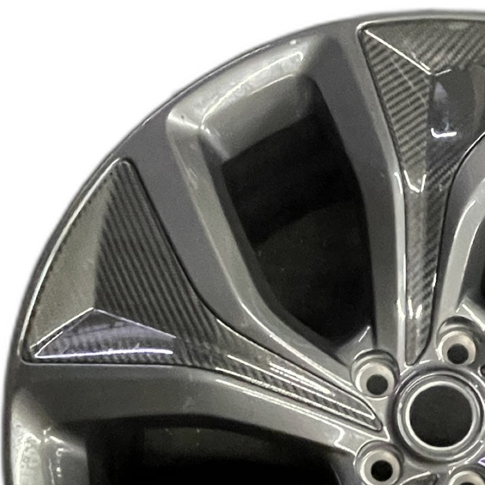 23" RANGE ROVER SPORT 24 23x9.5 aluminum 5 spoke dark gray Original OEM Wheel Rim