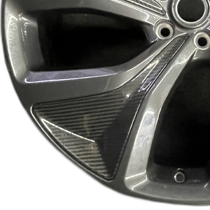 23" RANGE ROVER SPORT 24 23x9.5 aluminum 5 spoke dark gray Original OEM Wheel Rim