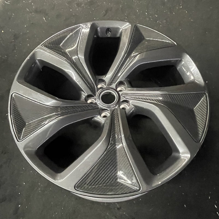 23" RANGE ROVER SPORT 24 23x9.5 aluminum 5 spoke dark gray Original OEM Wheel Rim