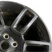 19" DEFENDER 20-22 19x8 6 spoke straight spoke gloss black Original OEM Wheel - Side Profile