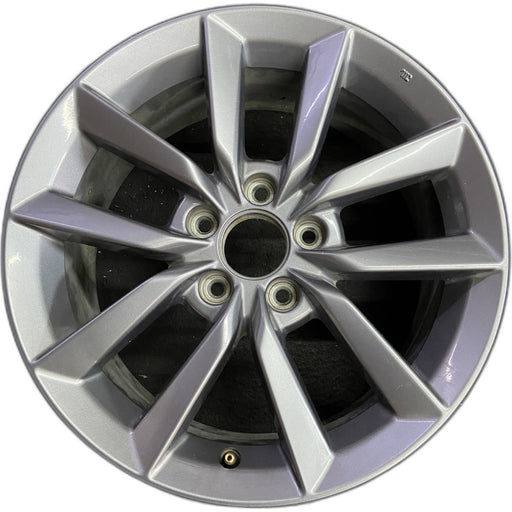 17" CIVIC 19-20 17x7 , factory installed, EX , Coupe Original OEM Wheel Rim - Front View