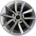 17" CIVIC 19-20 17x7 , factory installed, EX , Coupe Original OEM Wheel Rim - Front View
