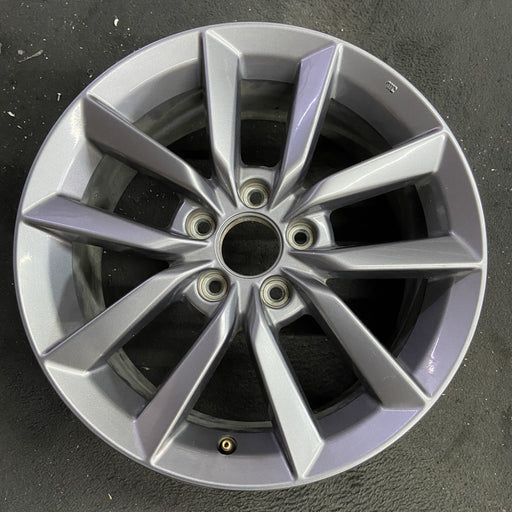 17" CIVIC 19-20 17x7 , factory installed, EX , Coupe Original OEM Wheel Rim - Angle View